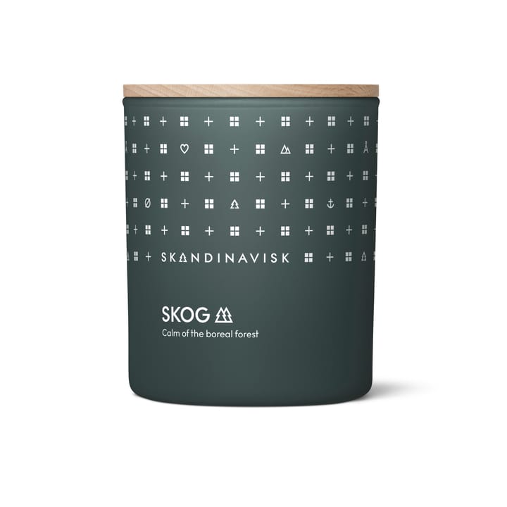 Skog scented candle with lid - 200 g - Skandinavisk