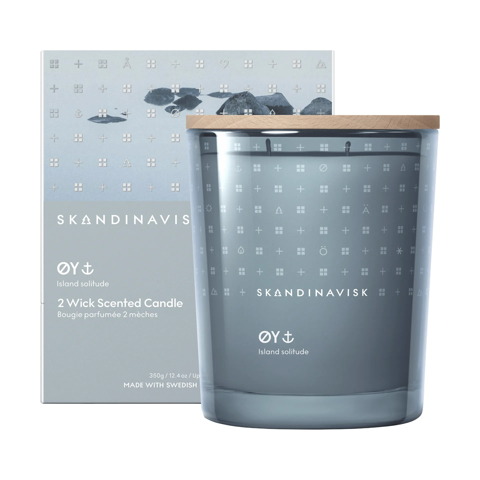 Øy 香薰蜡烛, 350g，2根烛芯 Skandinavisk