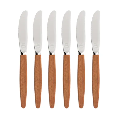 Skaugum knife 六件套装 Ecco Teak,  Skaugum of Norway