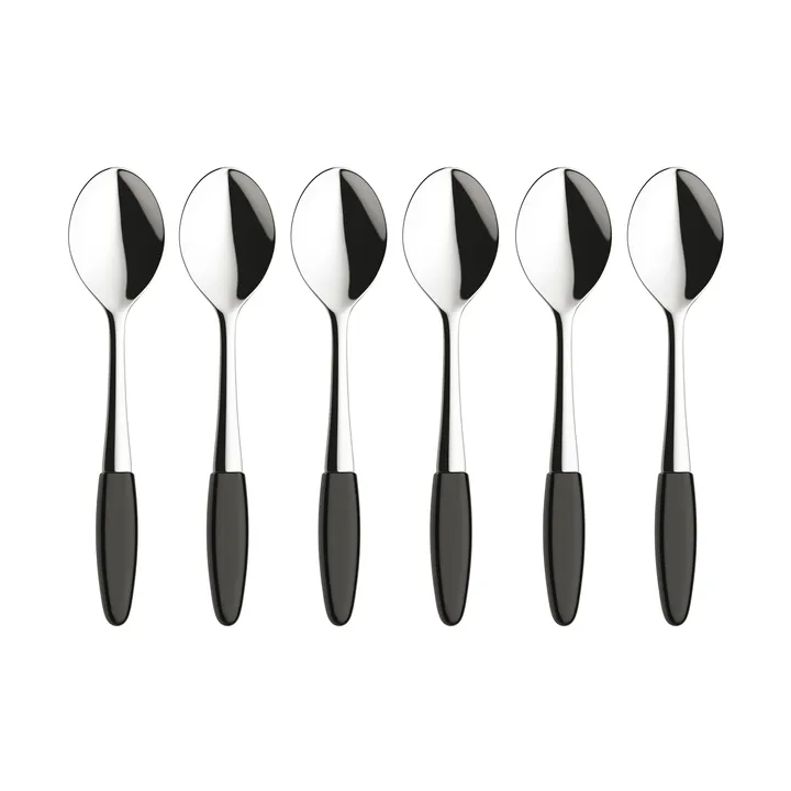Skaugum teaspoon 六件套装 Urban 黑色 - Skaugum of Norway