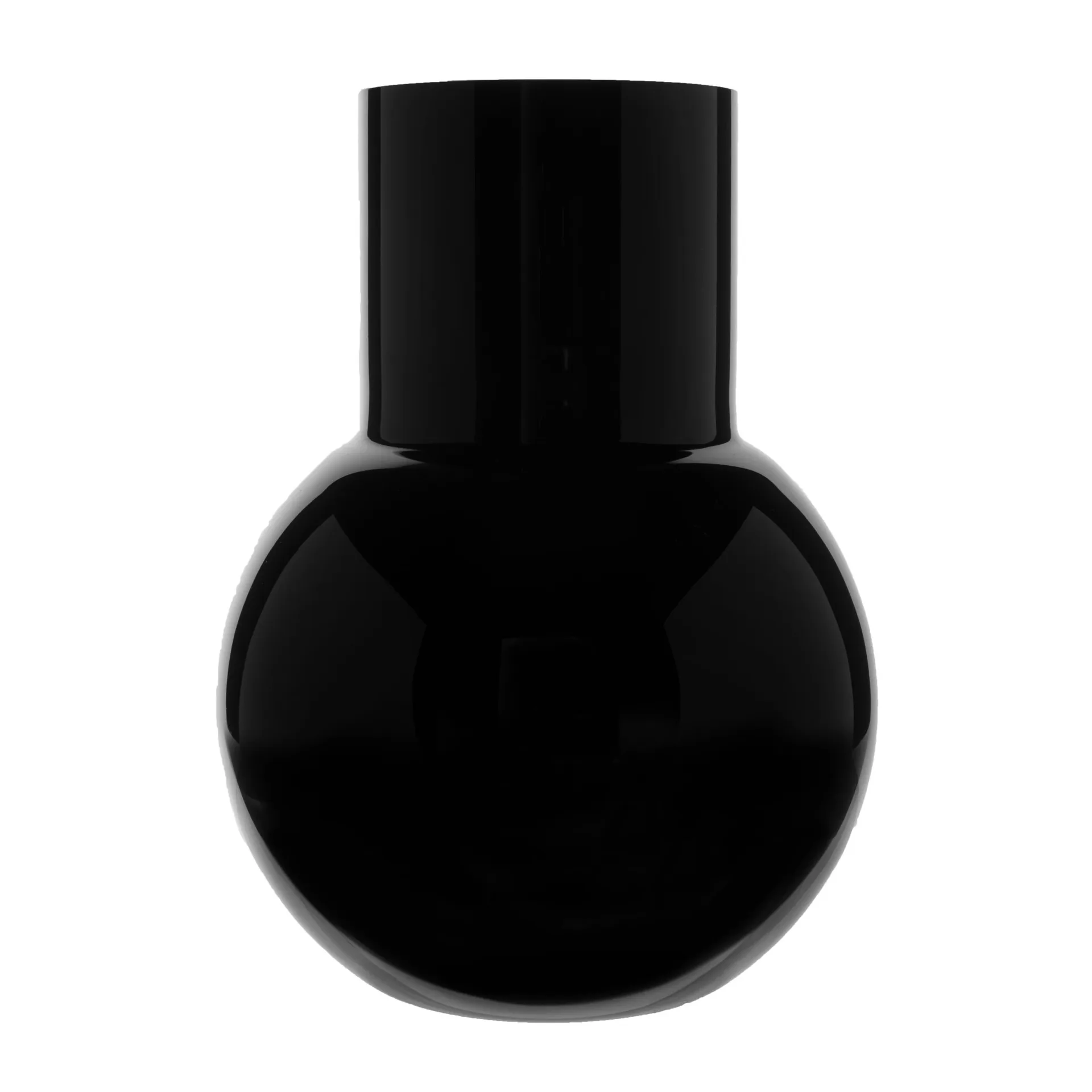 Pallo  花瓶 , 黑色 20 cm Skrufs Glasbruk