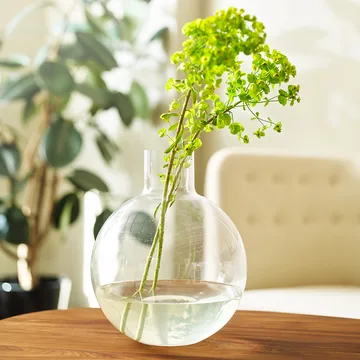 Pallo 花瓶 - 透明色_31cm - Skrufs Glasbruk