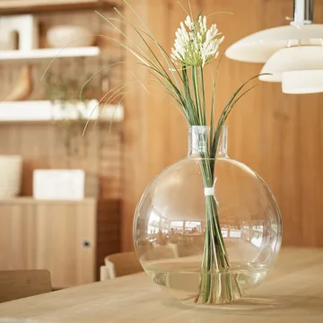 Pallo 花瓶 - 透明色_37cm - Skrufs Glasbruk