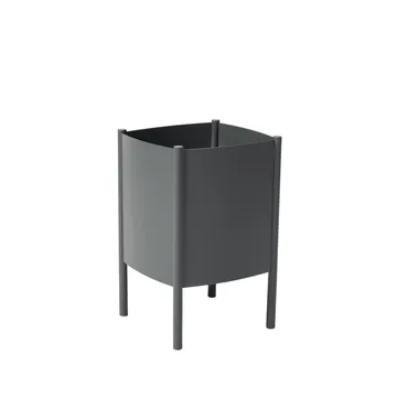 Convex Pot 北欧简约风格花盆 - 灰色_小号_Ø23cm - SMD Design