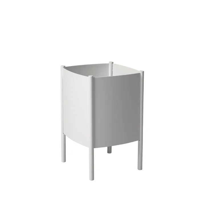 Convex Pot 北欧简约风格花盆 - 白色_小号_Ø23cm - SMD Design