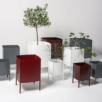 Convex Pot 北欧简约风格花盆 - 白色_大号_Ø47cm - SMD Design