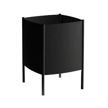 Convex Pot 北欧简约风格花盆 - 黑色_大号_Ø47cm - SMD Design
