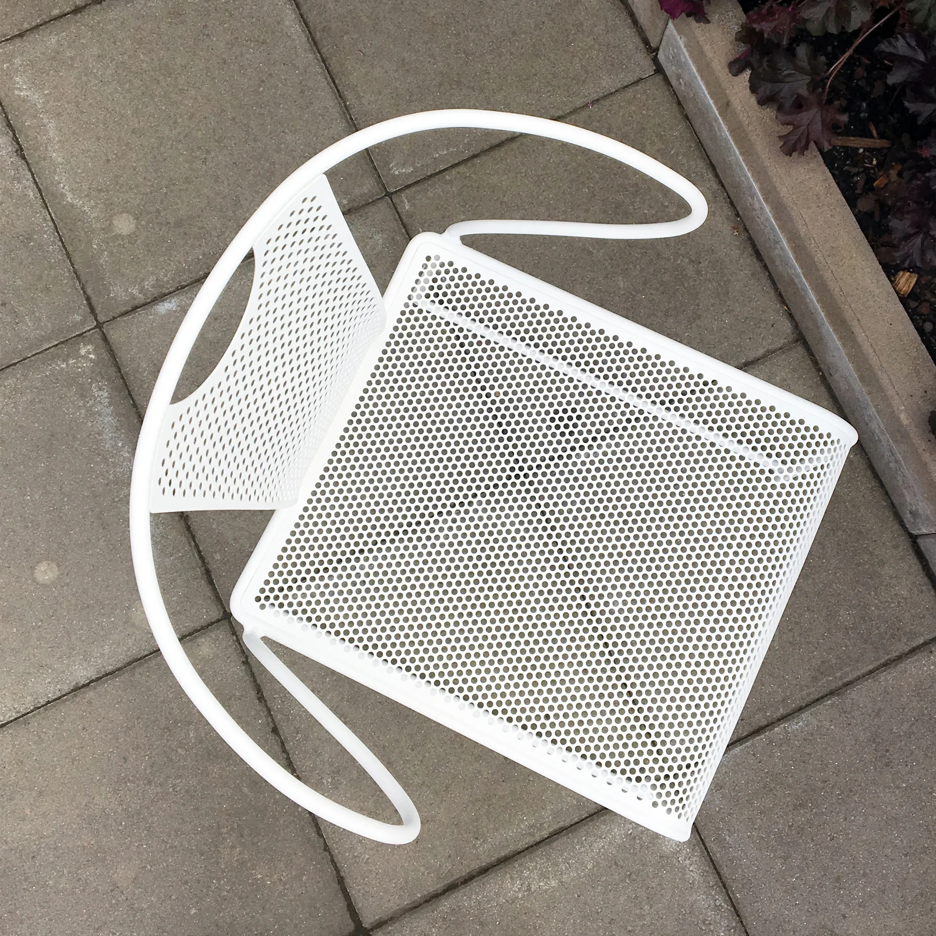 Piazza 扶手椅, 白色 SMD Design