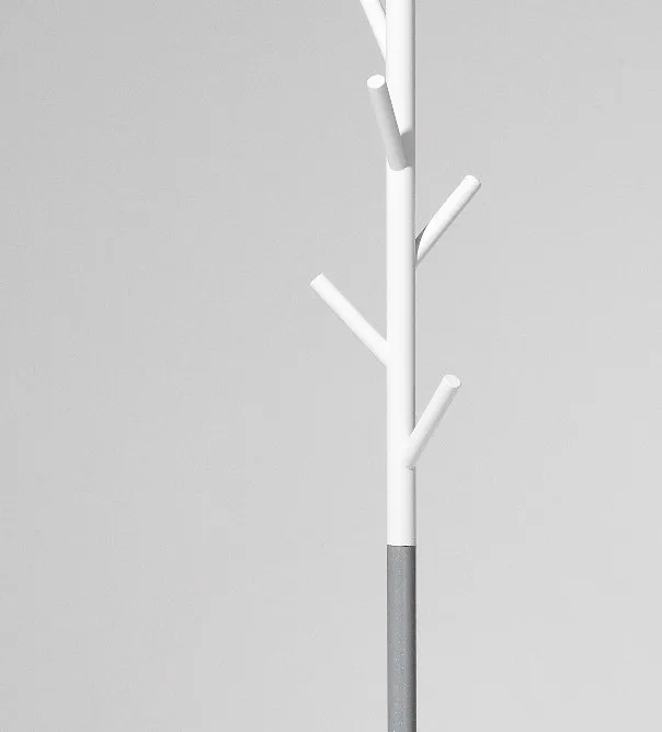 Sticks 落地衣架, 白色配银色 SMD Design