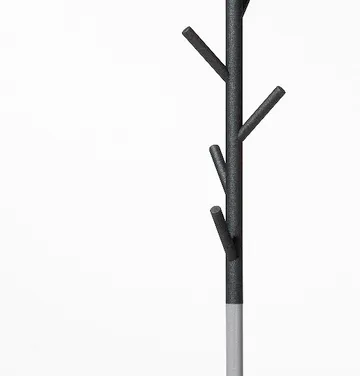 Sticks 落地衣架 - 深灰色配银色 - SMD Design