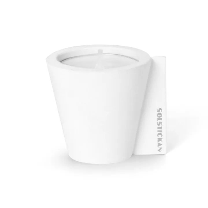Flipp 烛台 5x6cm - 白色 - Solstickan Design