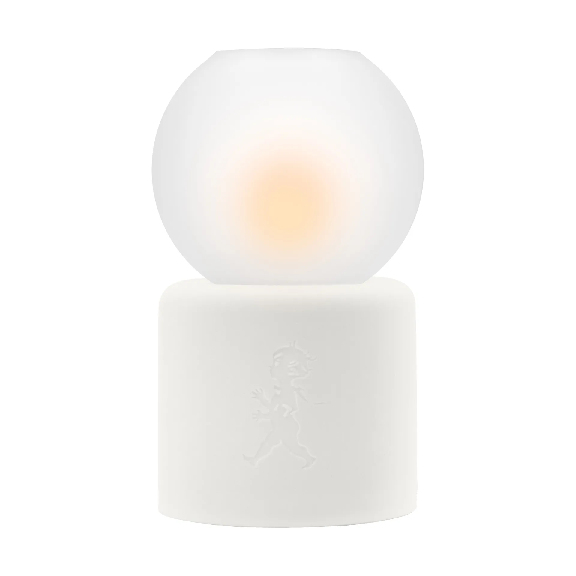 Globe 茶蜡台 直径9.5x17cm, 白色 Solstickan Design