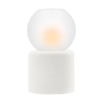 Globe 茶蜡台 直径9.5x17cm - 白色 - Solstickan Design