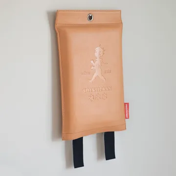 Solstickan 皮质灭火毯 120x120 cm - Light 皮革 - Solstickan Design