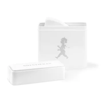 Solstickan 咖啡滤纸罐 15.4x17cm - 白色 - Solstickan Design