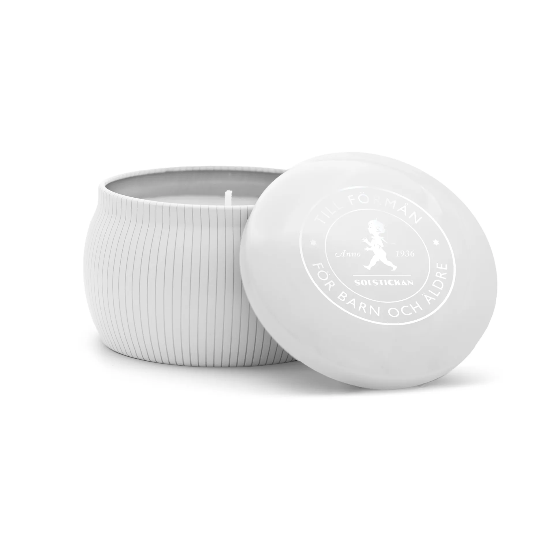 Solstickan 香薰蜡烛 25 h, 白色-eucalyptus Solstickan Design