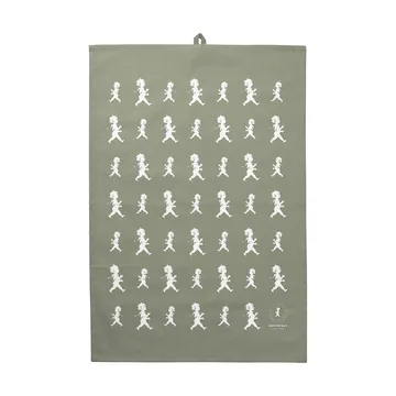 Solstickan 茶巾 50x70cm - 绿色-白色 - Solstickan Design