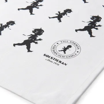 Solstickan 茶巾 50x70cm - 白色_黑色 - Solstickan Design