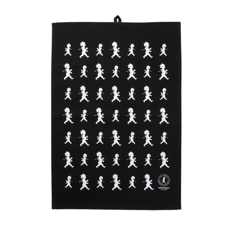 Solstickan 茶巾 50x70cm - 白色_黑色 - Solstickan Design