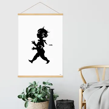 Solstickan 海报 衣架/架子 51 cm - 自然木色 - Solstickan Design