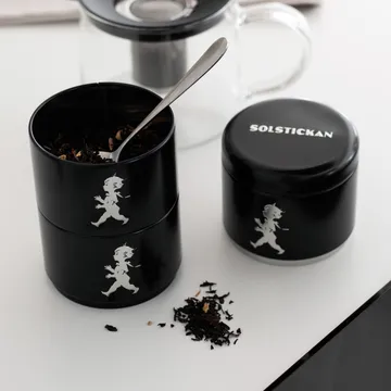 Solstickan 三件套储物罐 8.5cm - 黑色 - Solstickan Design
