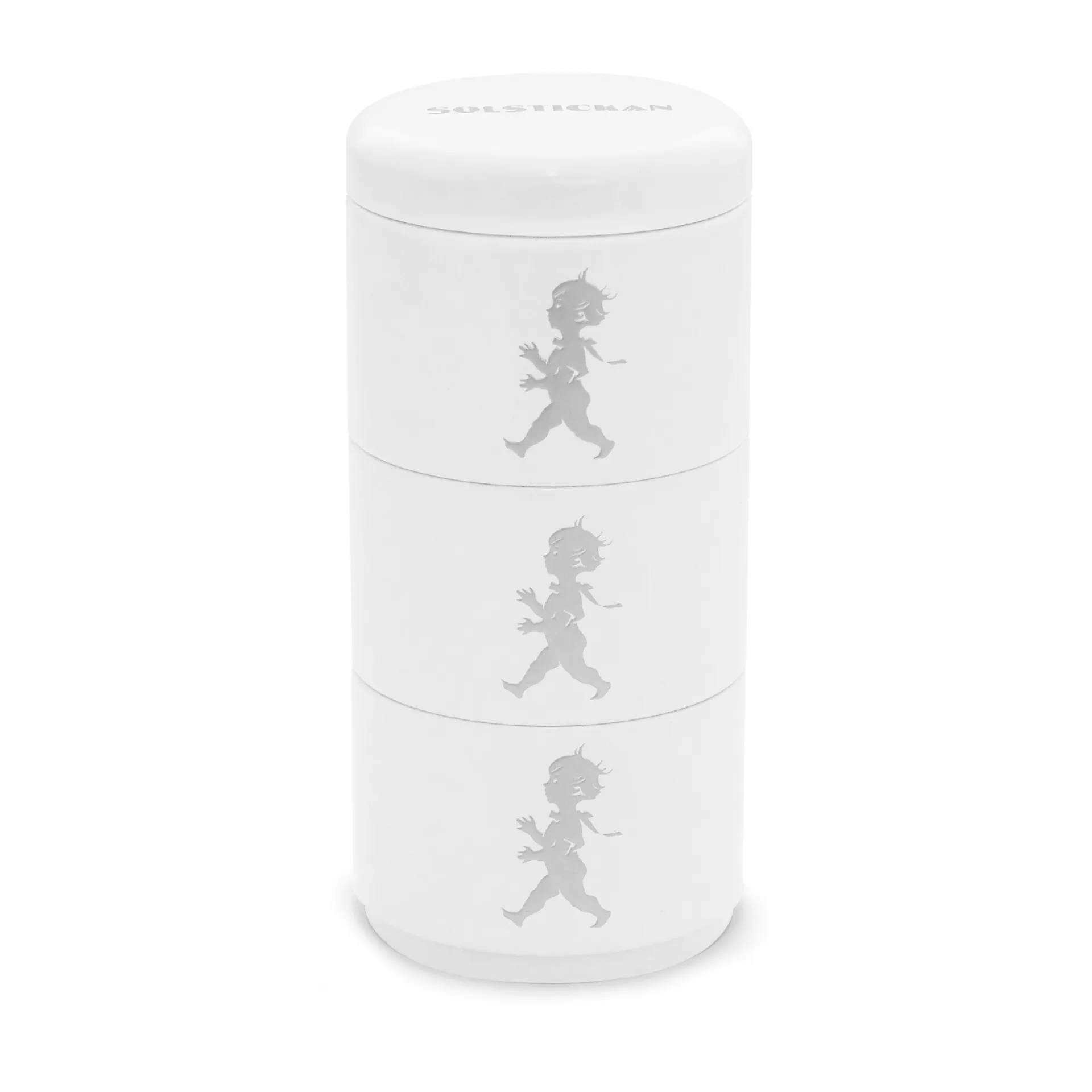 Solstickan 三件套储物罐 8.5cm, 白色 Solstickan Design