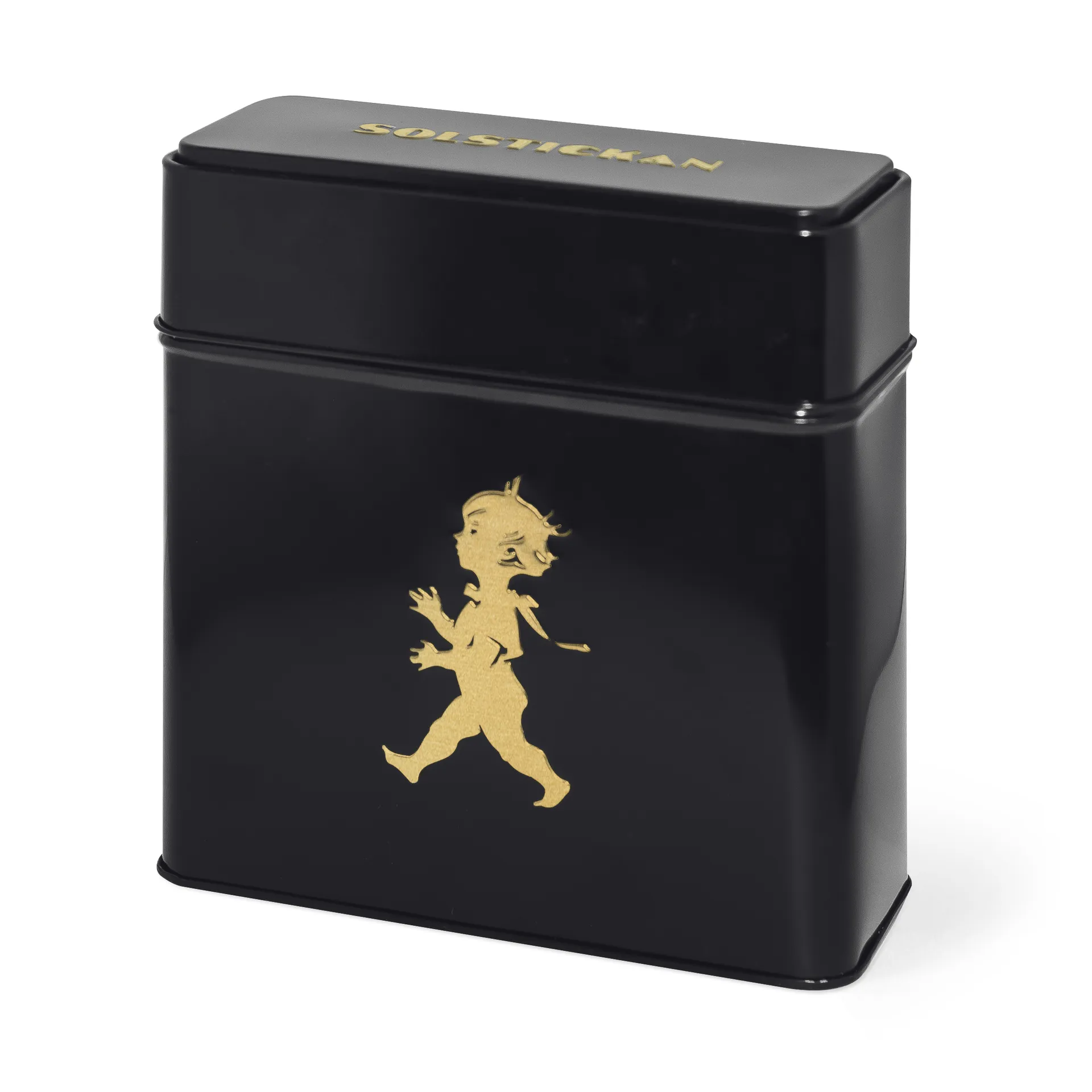 Solstickan coffee filter 罐子 15.4x17 cm, Black-gold Solstickan Design