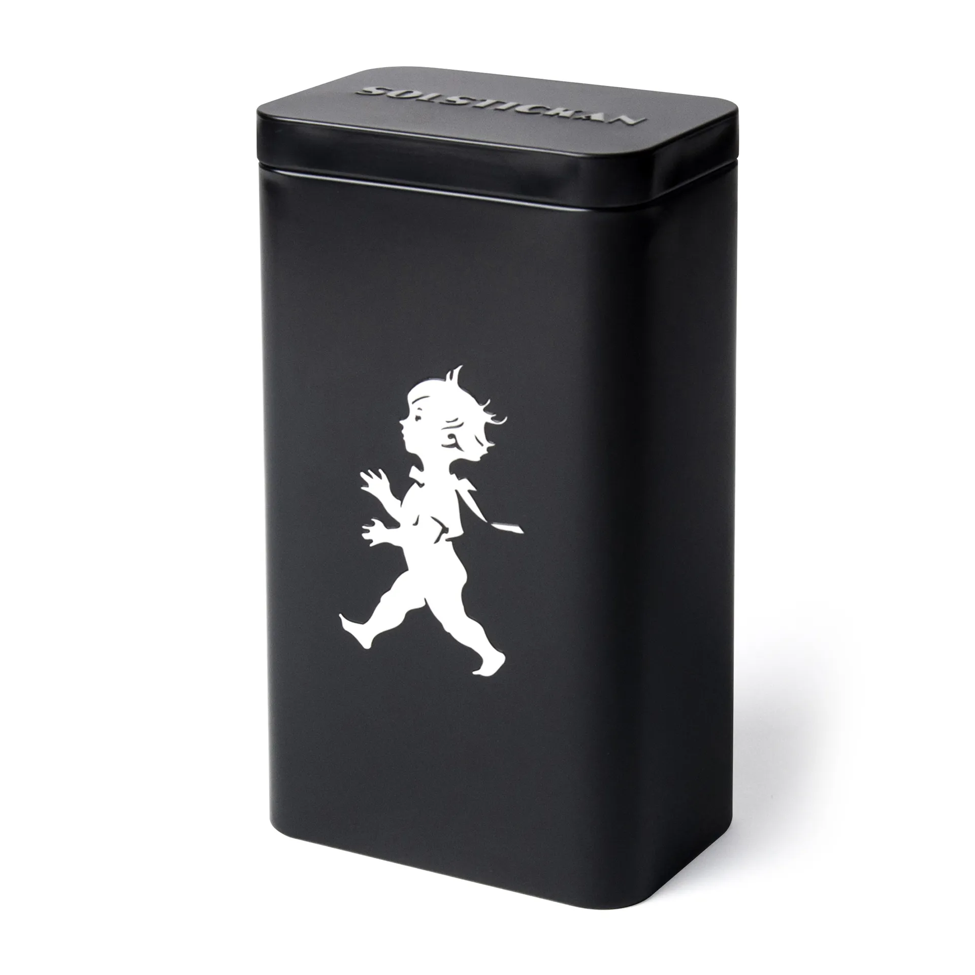 Solstickan coffee jar 20.5 cm, Matt 黑色 Solstickan Design