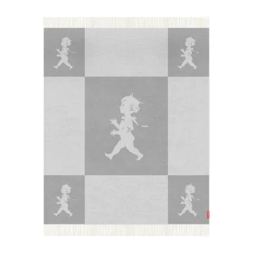 Solstickan 毯子 merino wool 130x170 cm - Light-灰色 - Solstickan Design