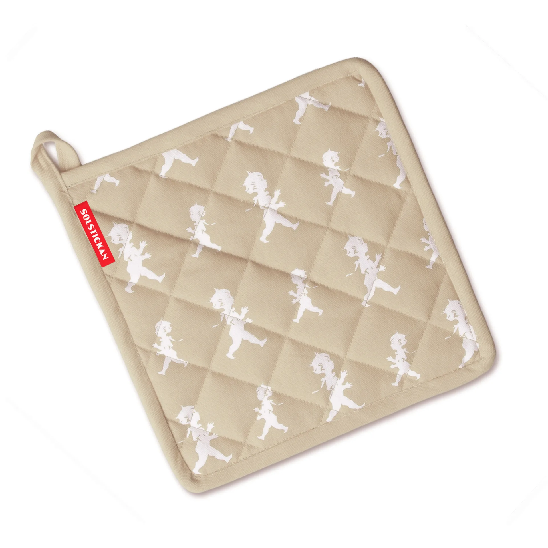 Solstickan potholder 22x22 cm, 沙色 Solstickan Design