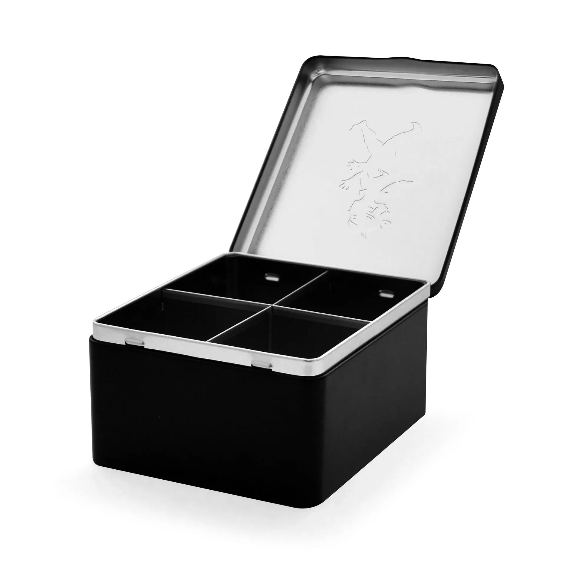 Solstickan tea chest with pockets 13.6x15.6 cm, 黑色 Solstickan Design