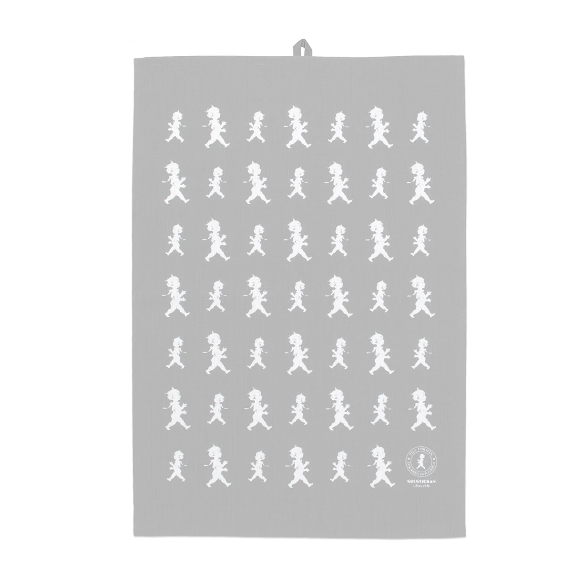 Solstickan tea towel 50x70 cm, 灰色-白色 Solstickan Design
