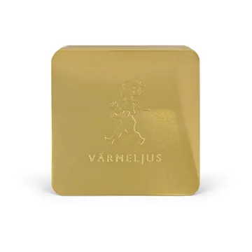 Solstickan tealight box 21x21 cm - Gold - Solstickan Design