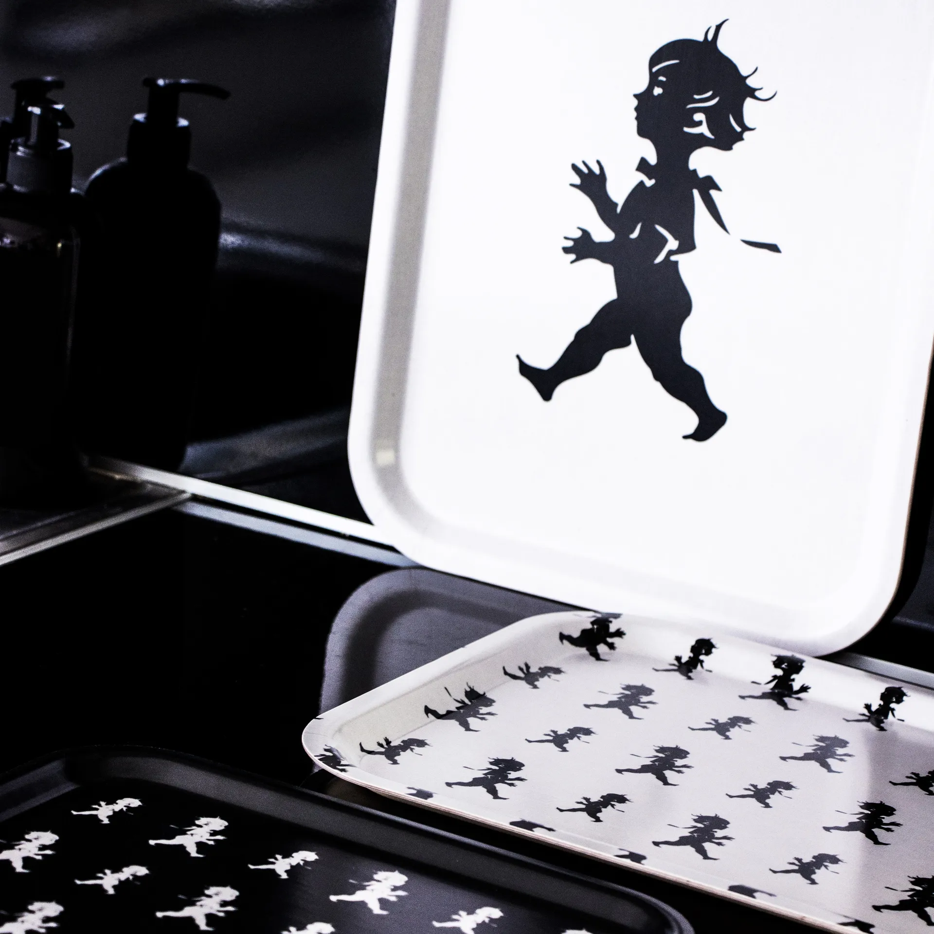 Solstickan tray 20x27 cm, 白色 Solstickan Design