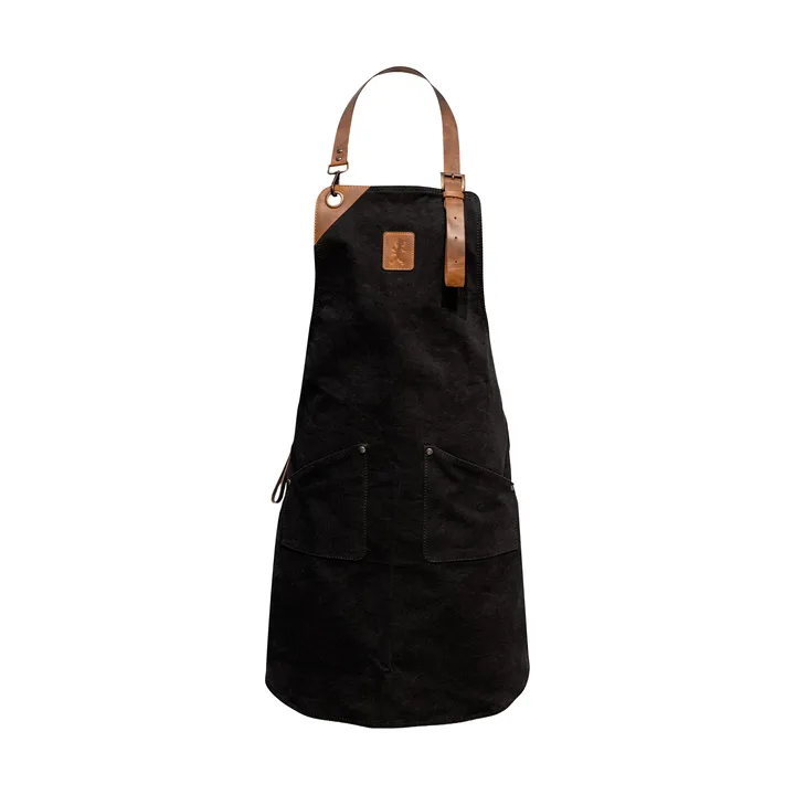 Solstickan 围裙 帆布 - 黑色 - Solstickan Design