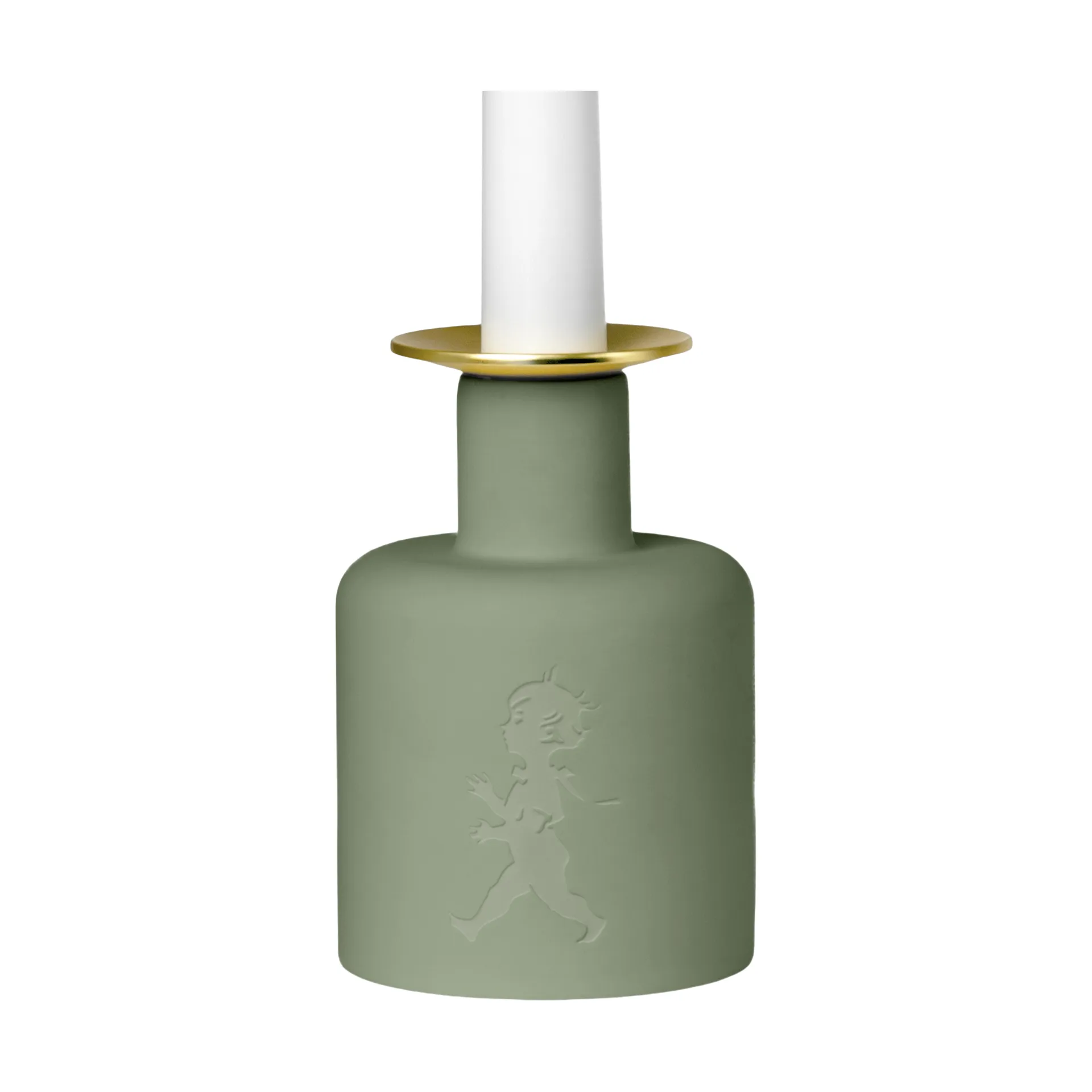 Solstickan 陶瓷烛台, 绿色 Solstickan Design