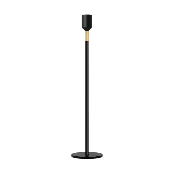 Three Stars 烛台 L 34cm - 黑色 - Solstickan Design