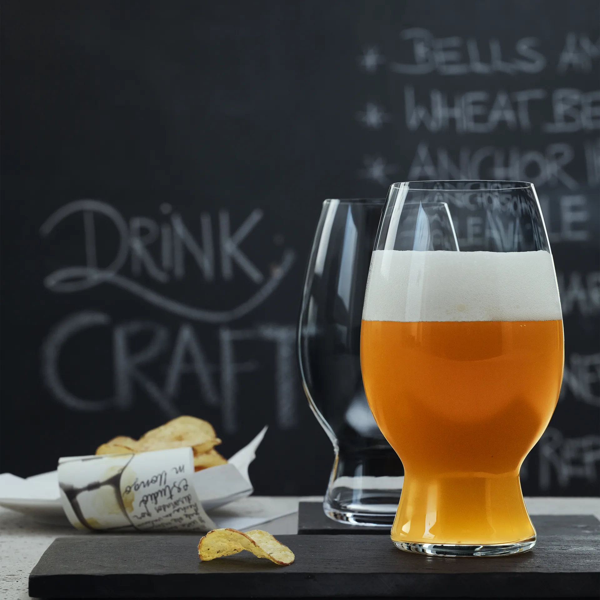 American Wheat 啤酒玻璃杯 75cl. 四件套装, clear Spiegelau