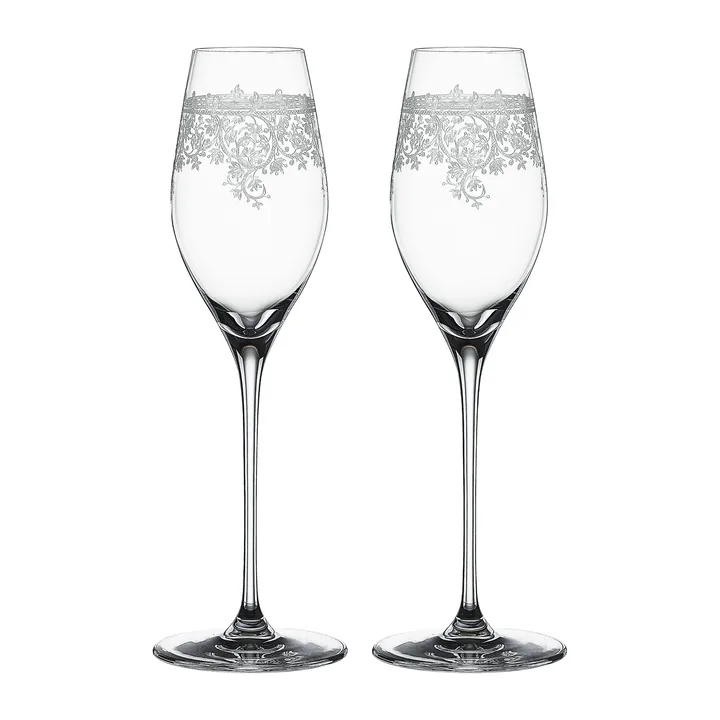 Arabesque 香槟杯 300ml 两件装 - 透明 - Spiegelau