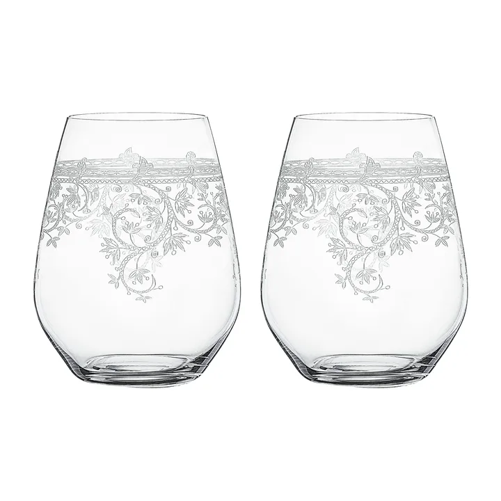 Arabesque 平底杯 460ml 两件装 - 透明 - Spiegelau