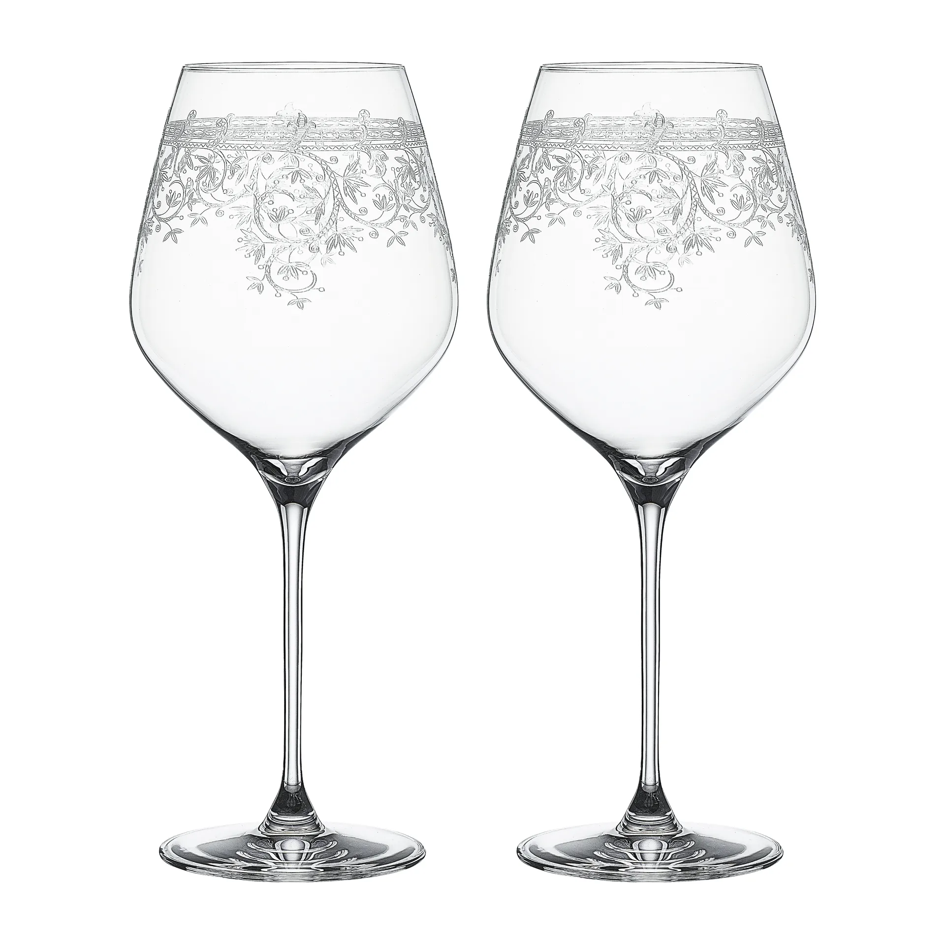Arabesque 勃艮第红葡萄酒杯 840ml 两件装, 透明 Spiegelau