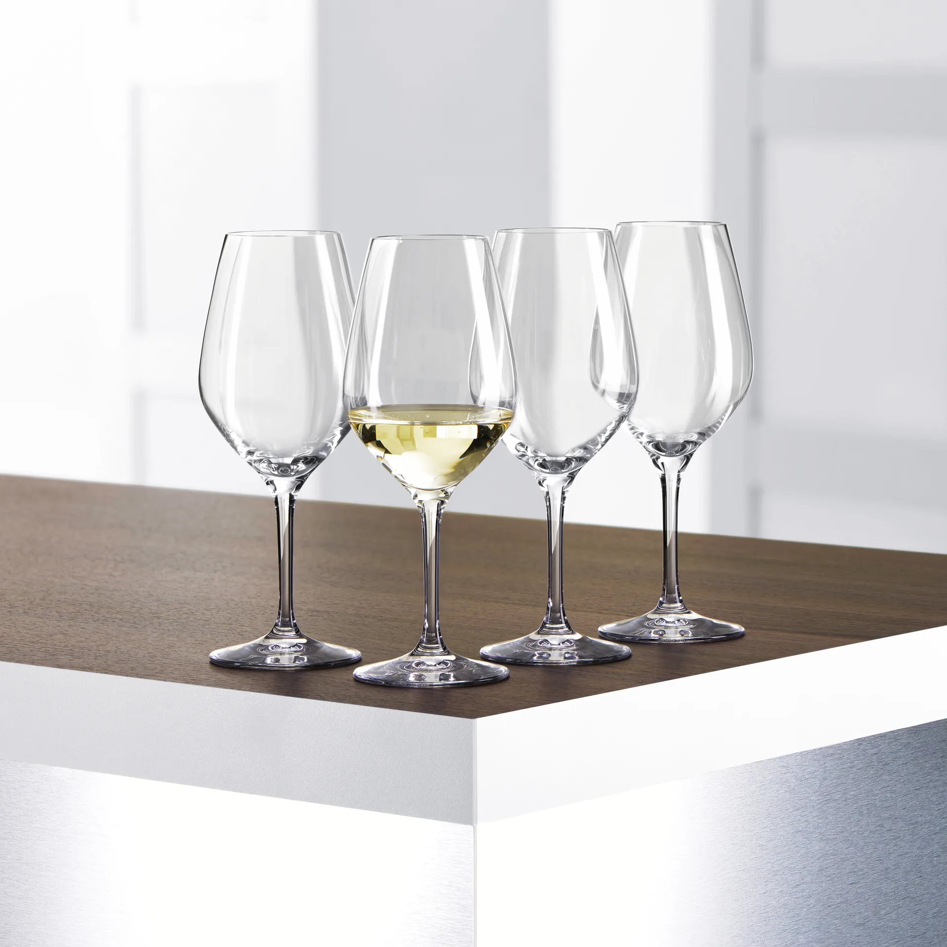 Authentis 白葡萄酒杯360ml 4件装, 透明色 Spiegelau