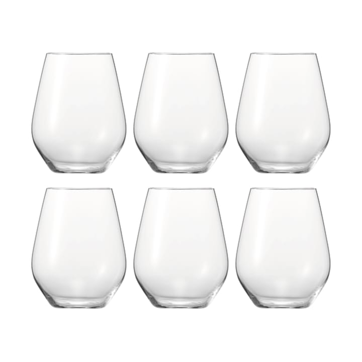 Authentis Casual red 红酒杯 46 cl 六件套装 - 透明 - Spiegelau