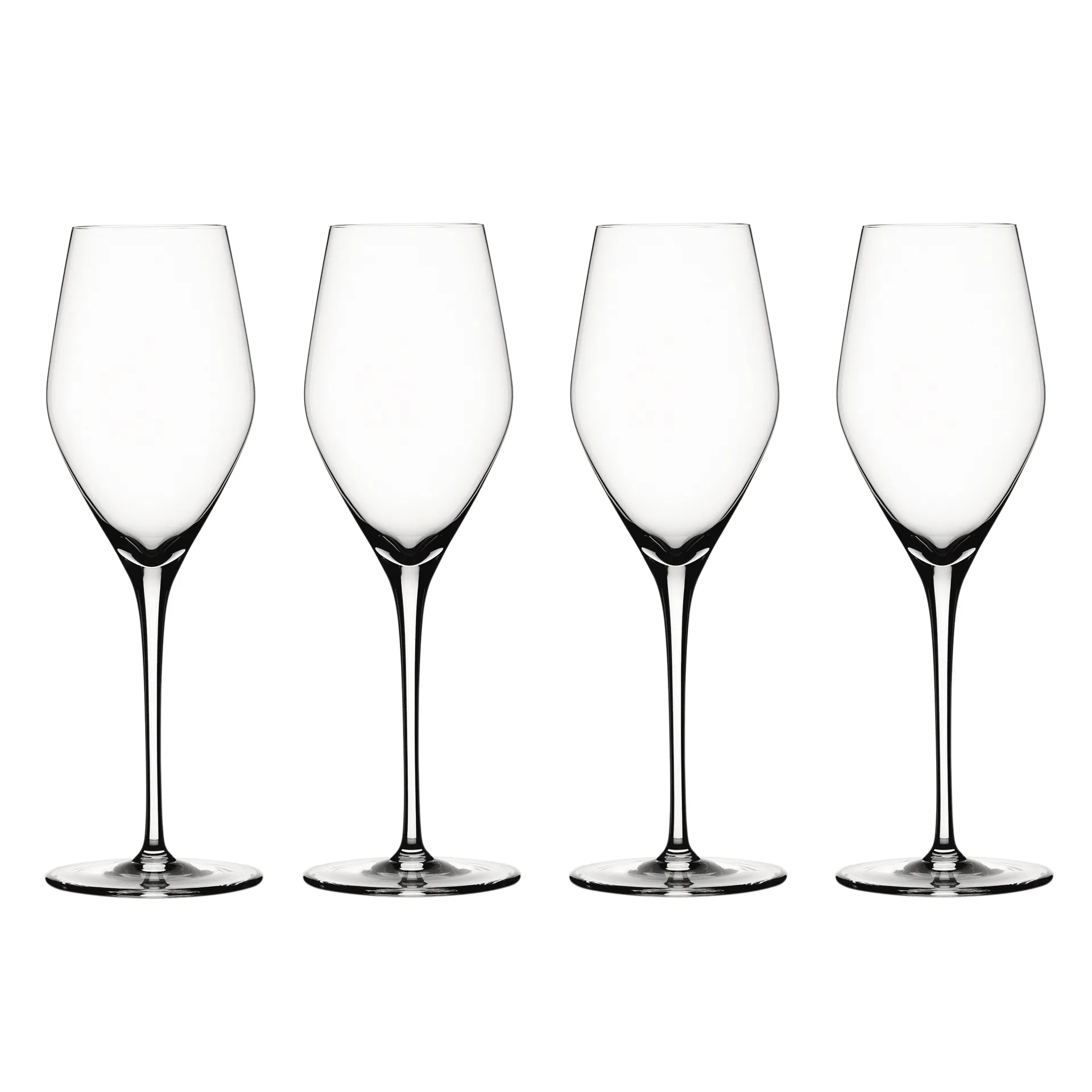 Authentis Champange glass 27cl. 四件套装, clear Spiegelau