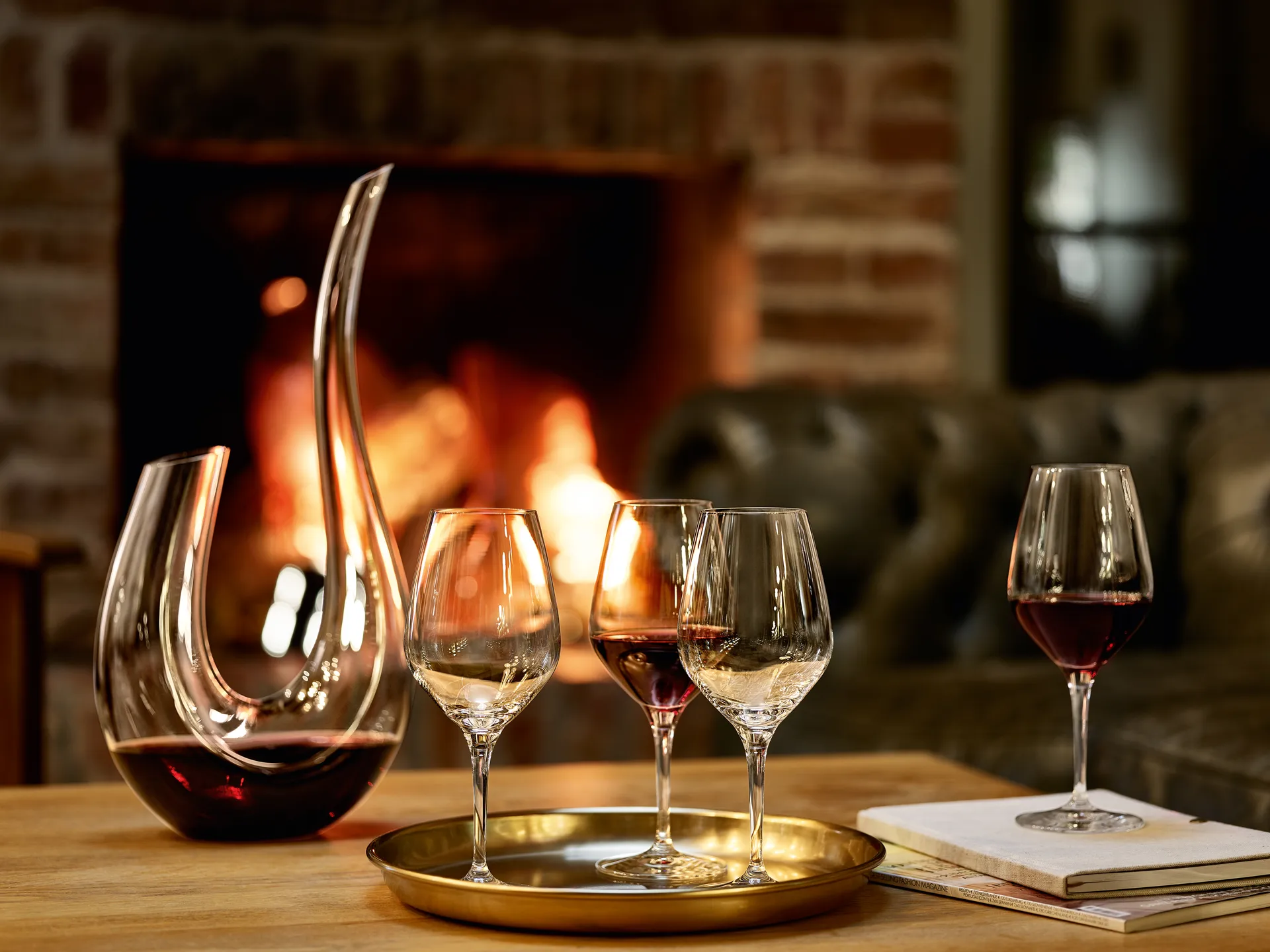 Authentis Red 红酒杯 48cl. 四件套装, clear Spiegelau