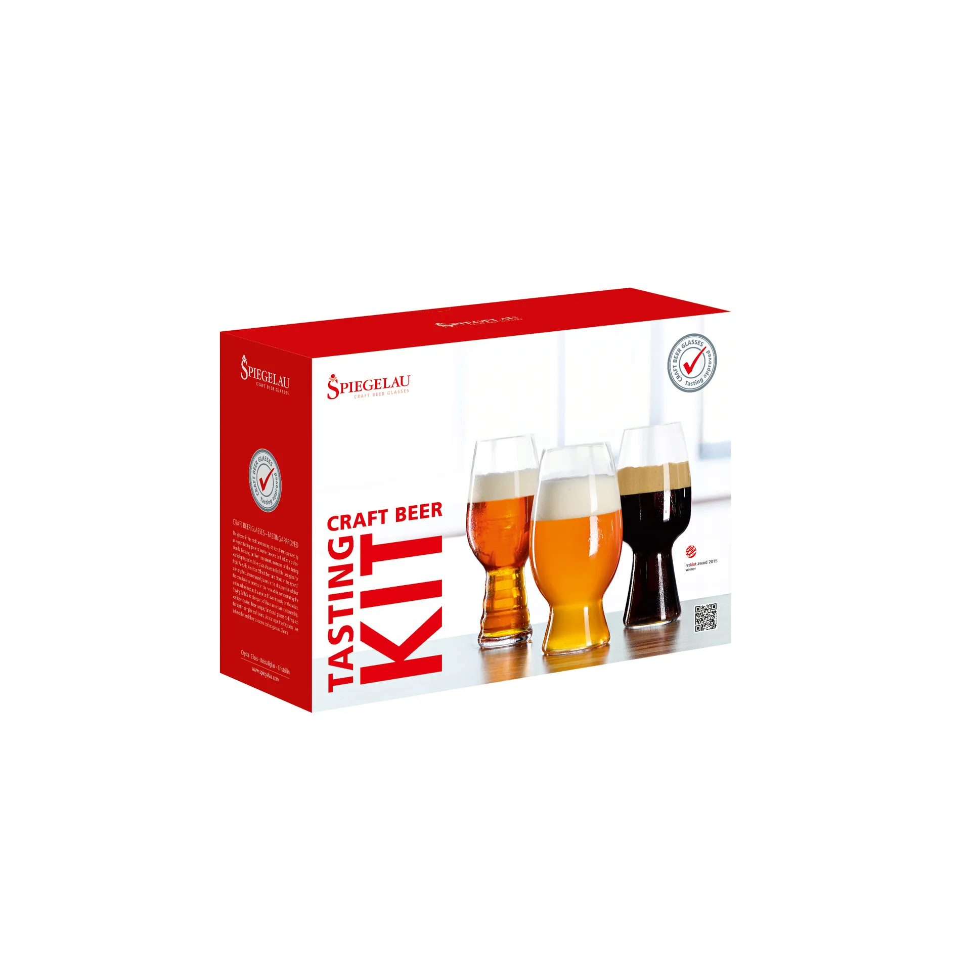 Beer Classics Beer tasting set 三件套装, clear Spiegelau