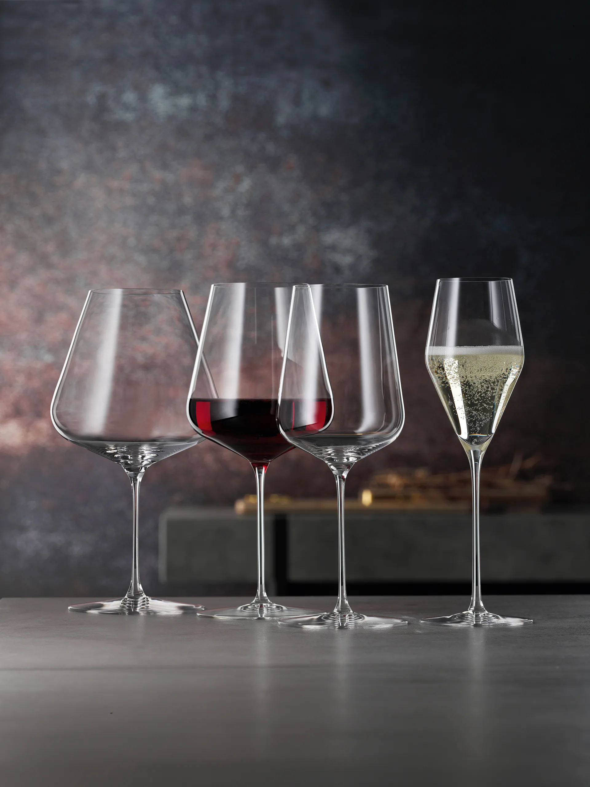Definition 红葡萄酒杯/白葡萄酒杯 550ml 两件装, 透明 Spiegelau