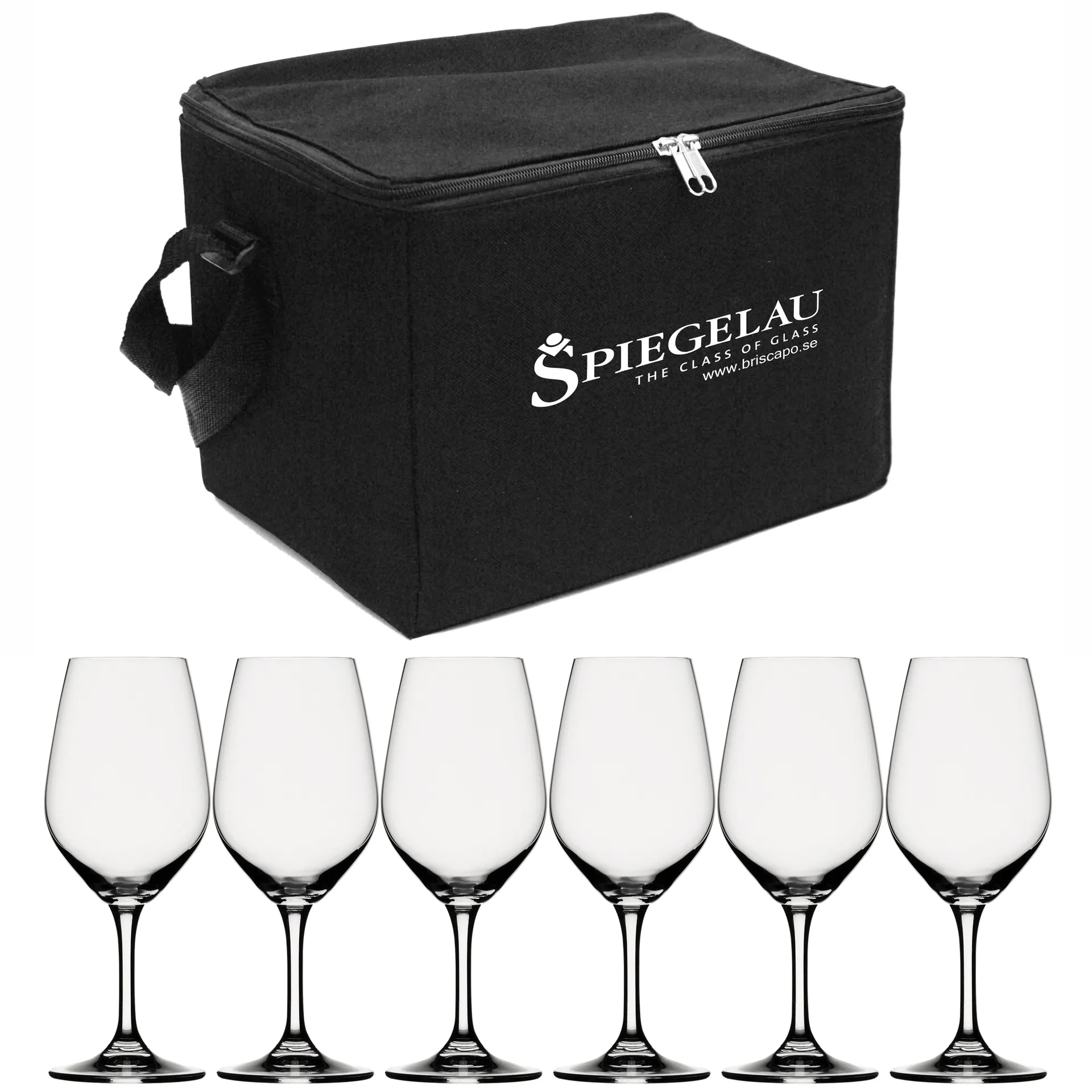 Expert 红酒杯 bag black incl 6 红酒杯, clear Spiegelau