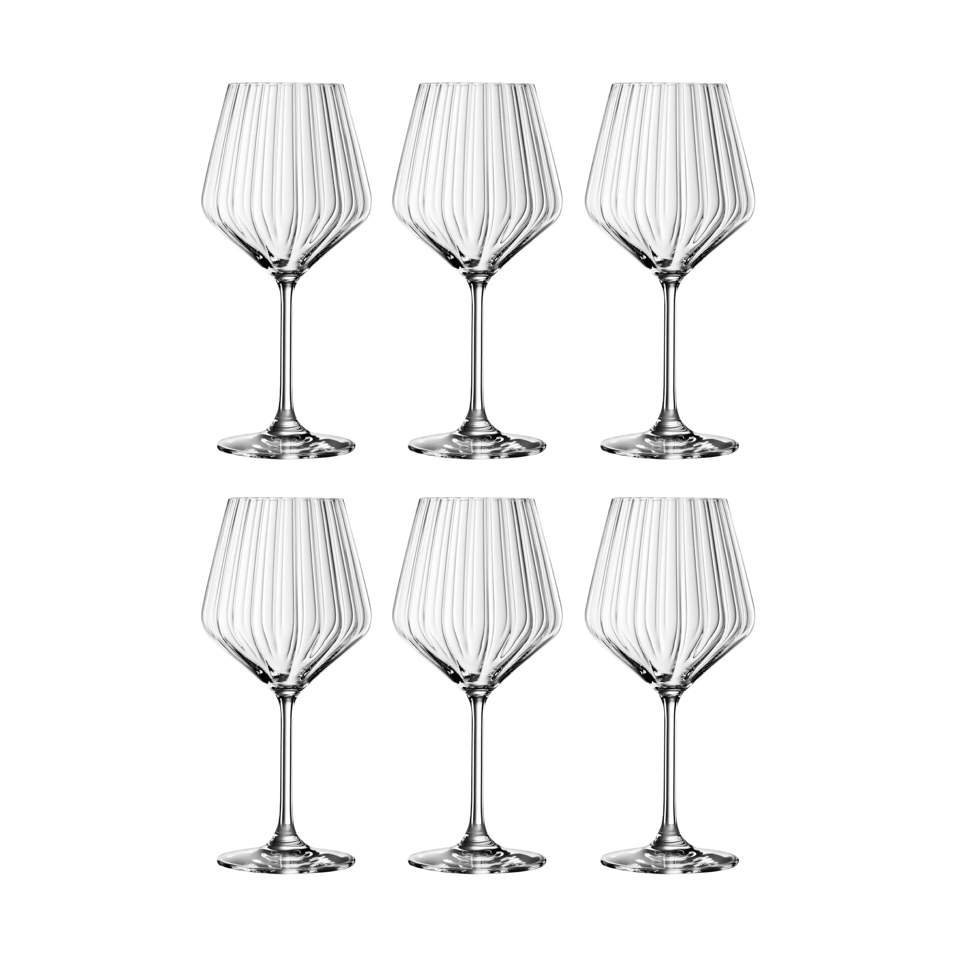 LifeStyle勃艮第红酒杯 640ml 4件装, 透明 Spiegelau