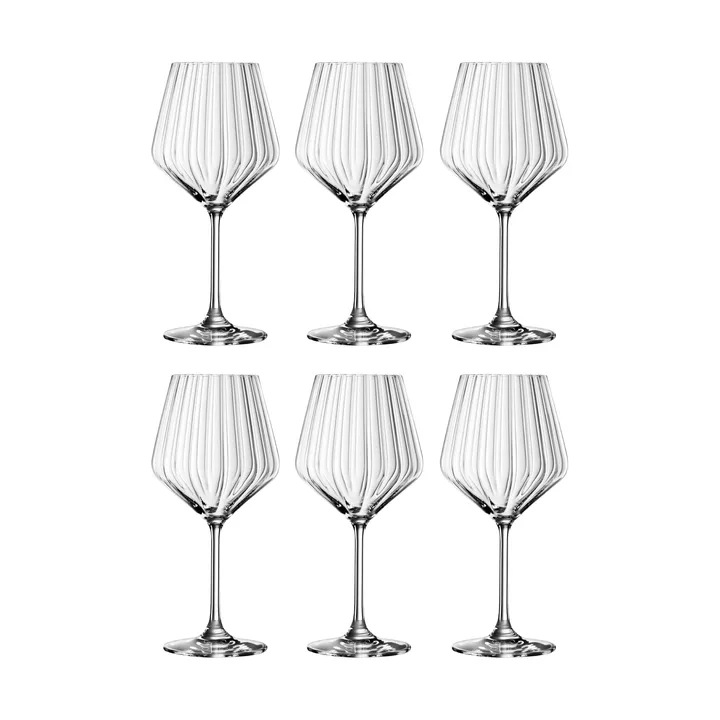 LifeStyle勃艮第红酒杯 640ml 4件装 - 透明 - Spiegelau